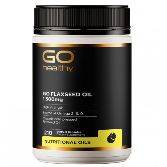 Go healthy 高之源 亚麻籽油 210粒 Go healthy 高之源 亚麻籽油 210粒